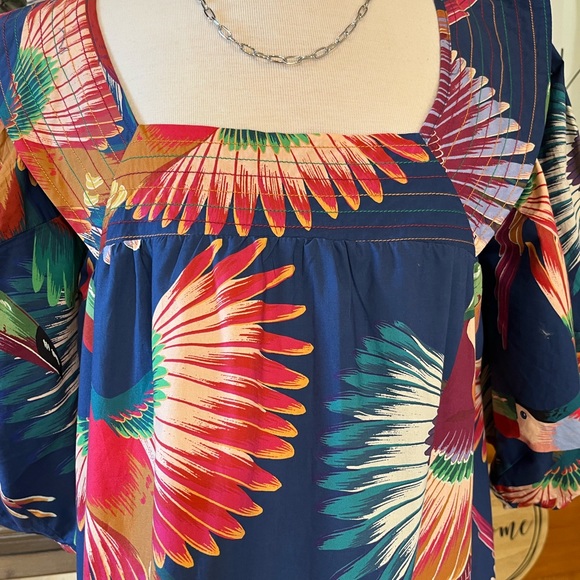 FARM Rio Anthropology Toucans Dress, Large, EUC - Picture 8 of 16